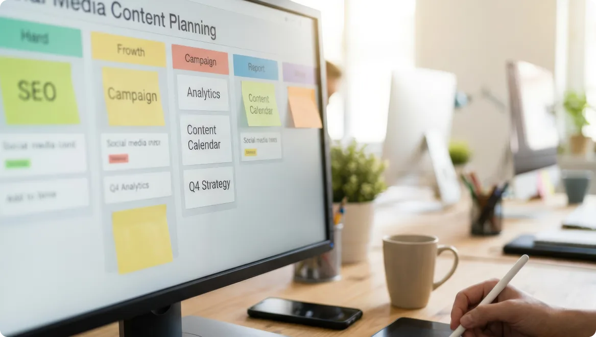 Content Planning & Creation Image