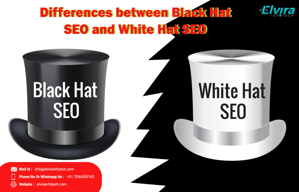 Differences between black Hat SEO and White Hat SEO