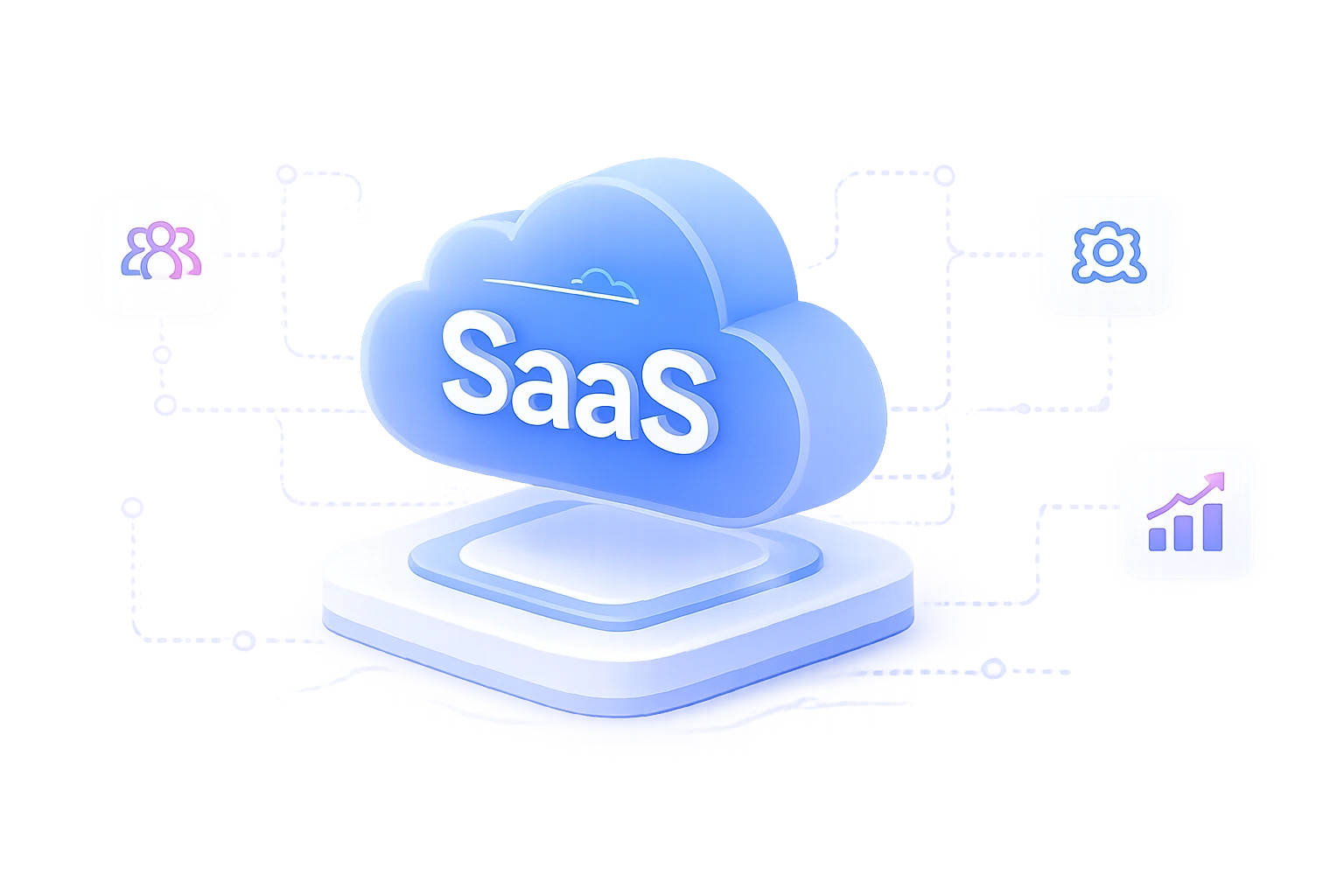 Why Choose Elvira Infotech SaaS Illustration