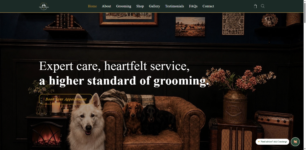 Tartan & Thistle <span>Headless Shopify Hydrogen with AI Pet Concierge</span>