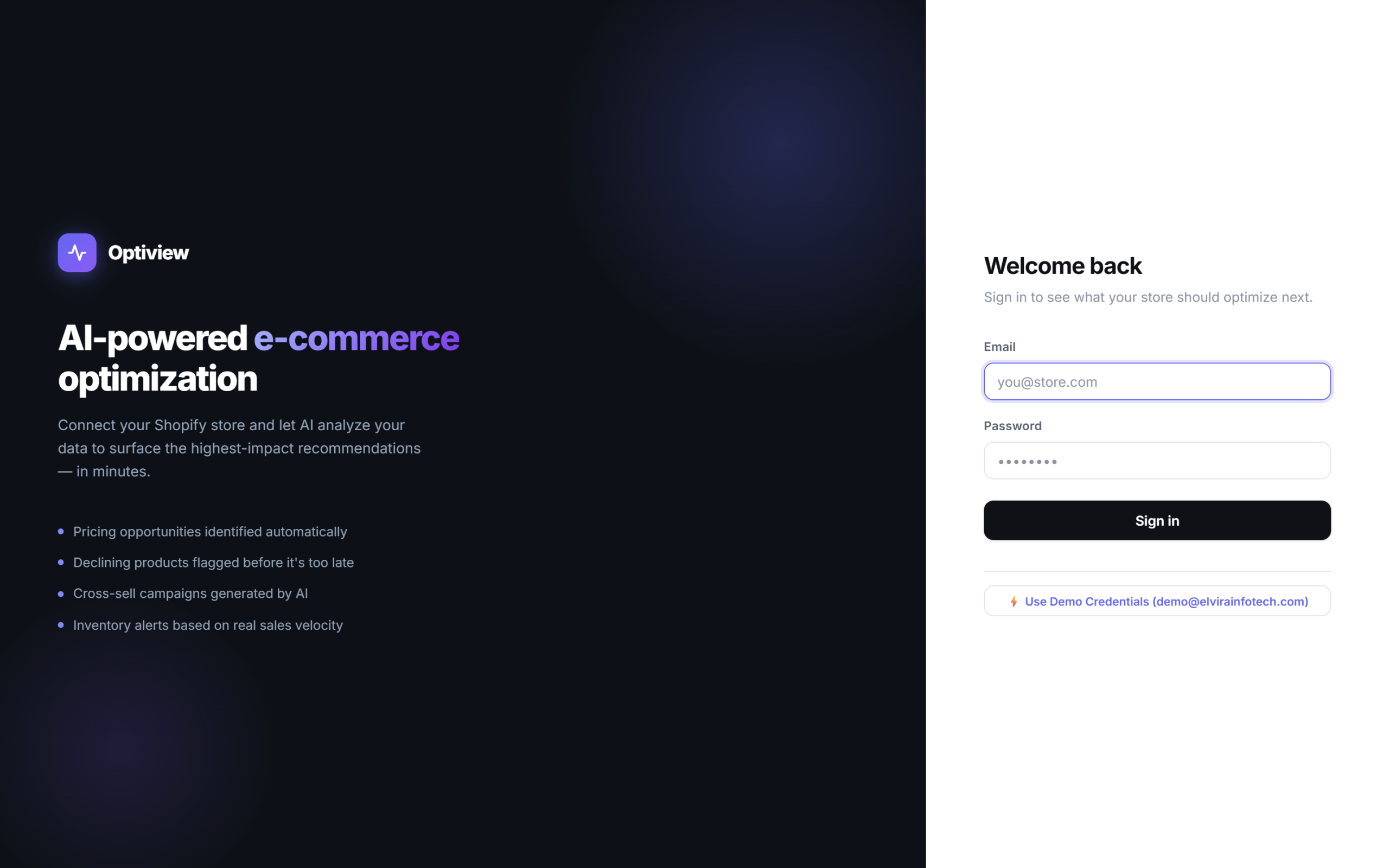 Optiview <span>Autonomous AI E-Commerce Optimization & Multi-LLM Engine</span>