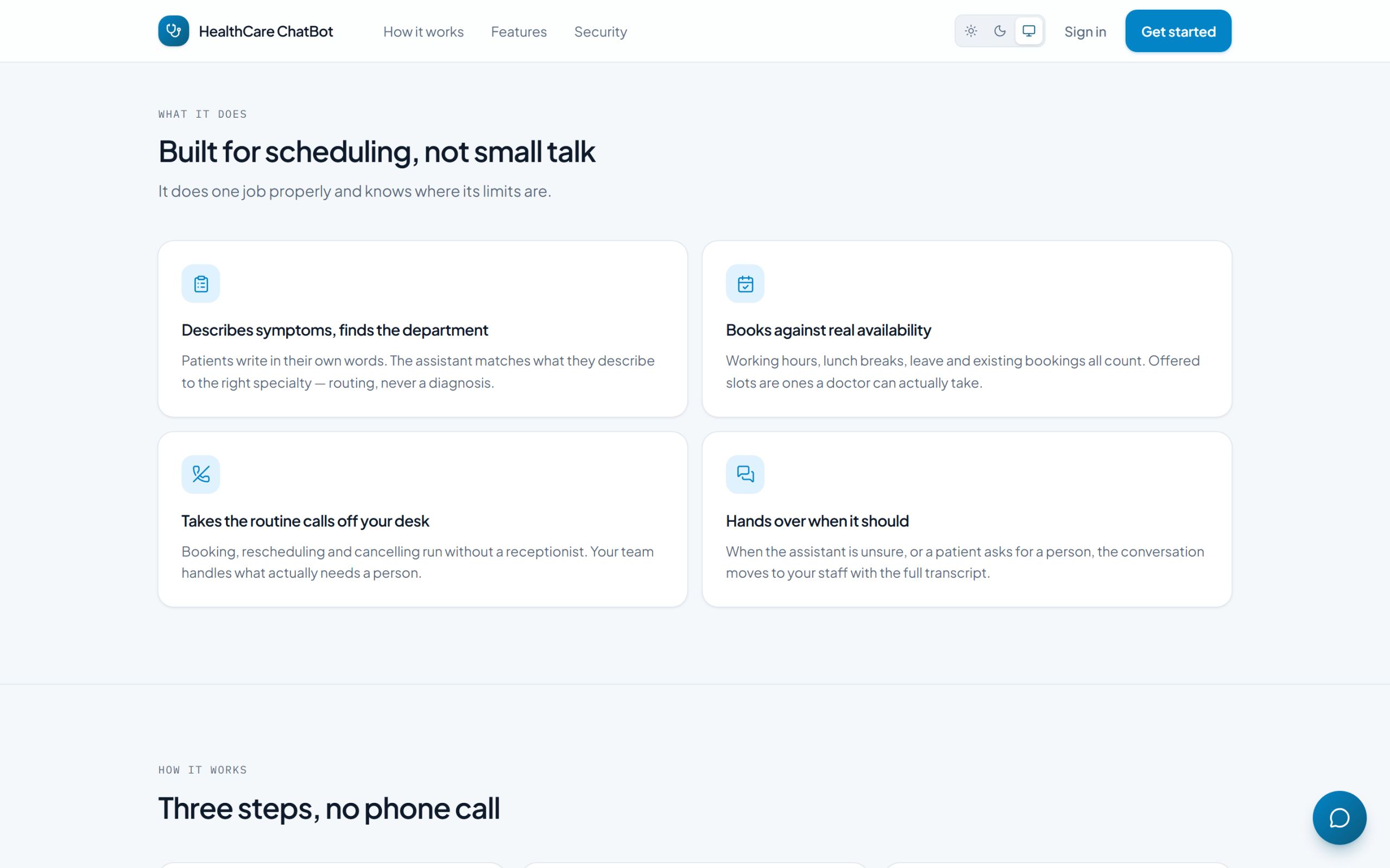 HealthCare AI Chatbot & Clinical Appointment Platform <span>with Autonomous Triage & Scheduling</span>
