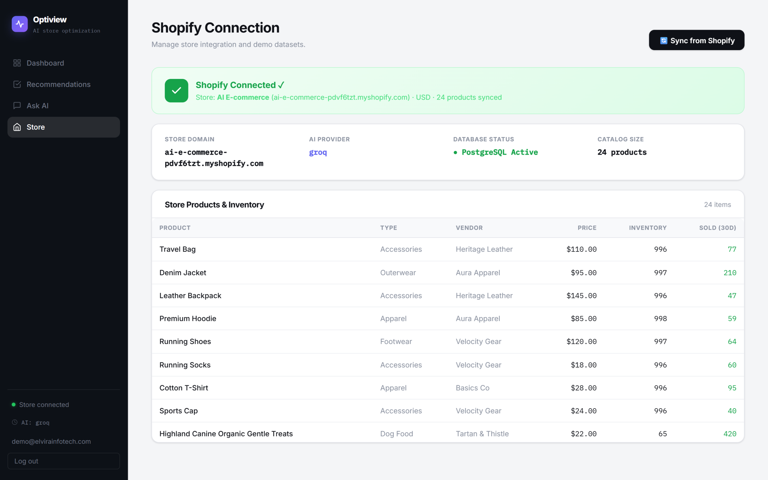 Optiview <span>Autonomous AI E-Commerce Optimization & Multi-LLM Engine</span>