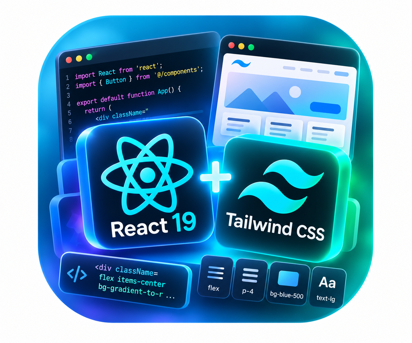React 19 & Tailwind CSS