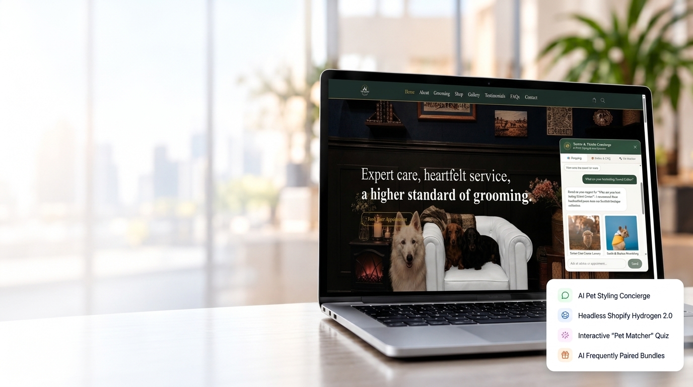 Tartan & Thistle <span>Headless Shopify Hydrogen with AI Pet Concierge</span>